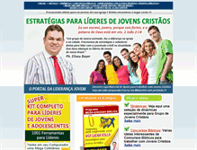 Tablet Screenshot of ideiasjovemcristao.com.br